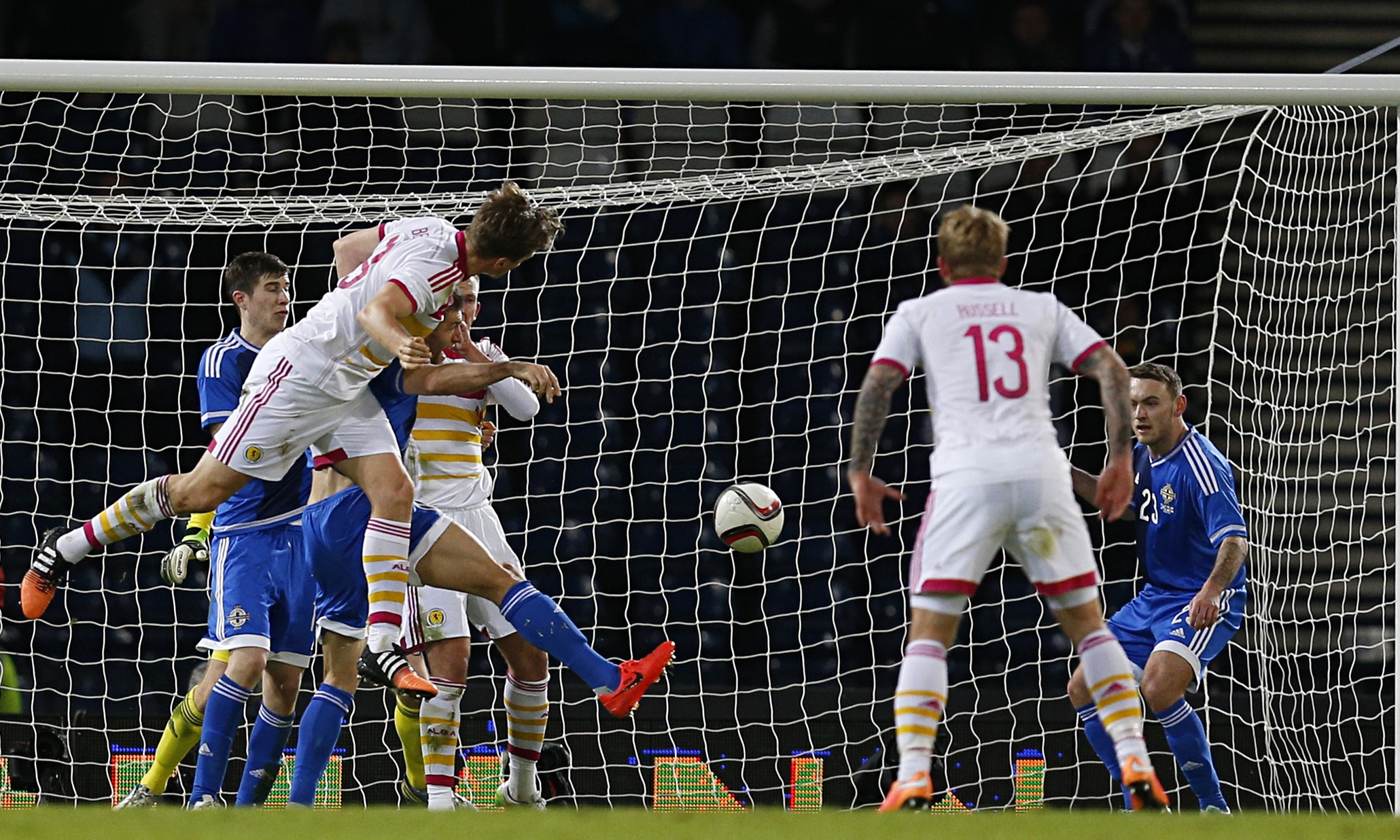 Scotland and Christophe Berra leave it late to bag win against Northern Ireland