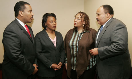 Martin Luther King Jr's children settle legal feud | US ...