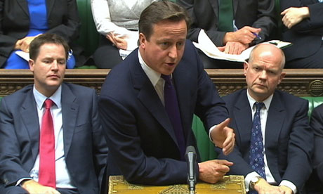 David Cameron at the EU referendum debate