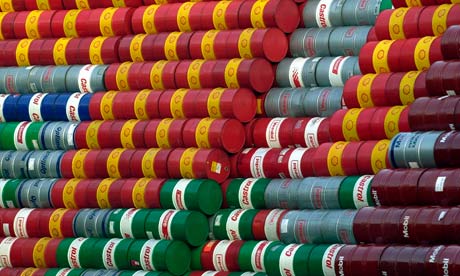 germany - business - recycled oil barrels