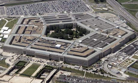 Pentagon Building in Washington