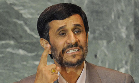 Mahmoud Ahmadinejad, President of the Is