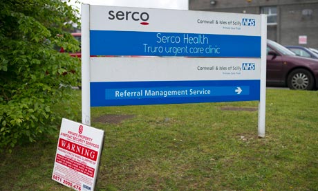 Serco's headquarters in Truro, Cornwall.