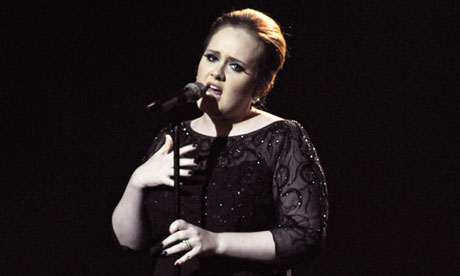 Adele, singer, 2011