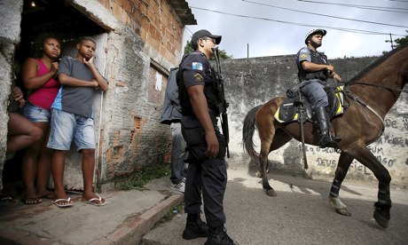 Pacification operation in the favela complex of Lins de Vasconcelos