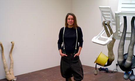 Sarah Lucas is a far better sculptor than Moore or Hepworth ever were ...
