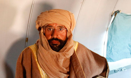 s behalf amid fears that the son of the former libyan dictator