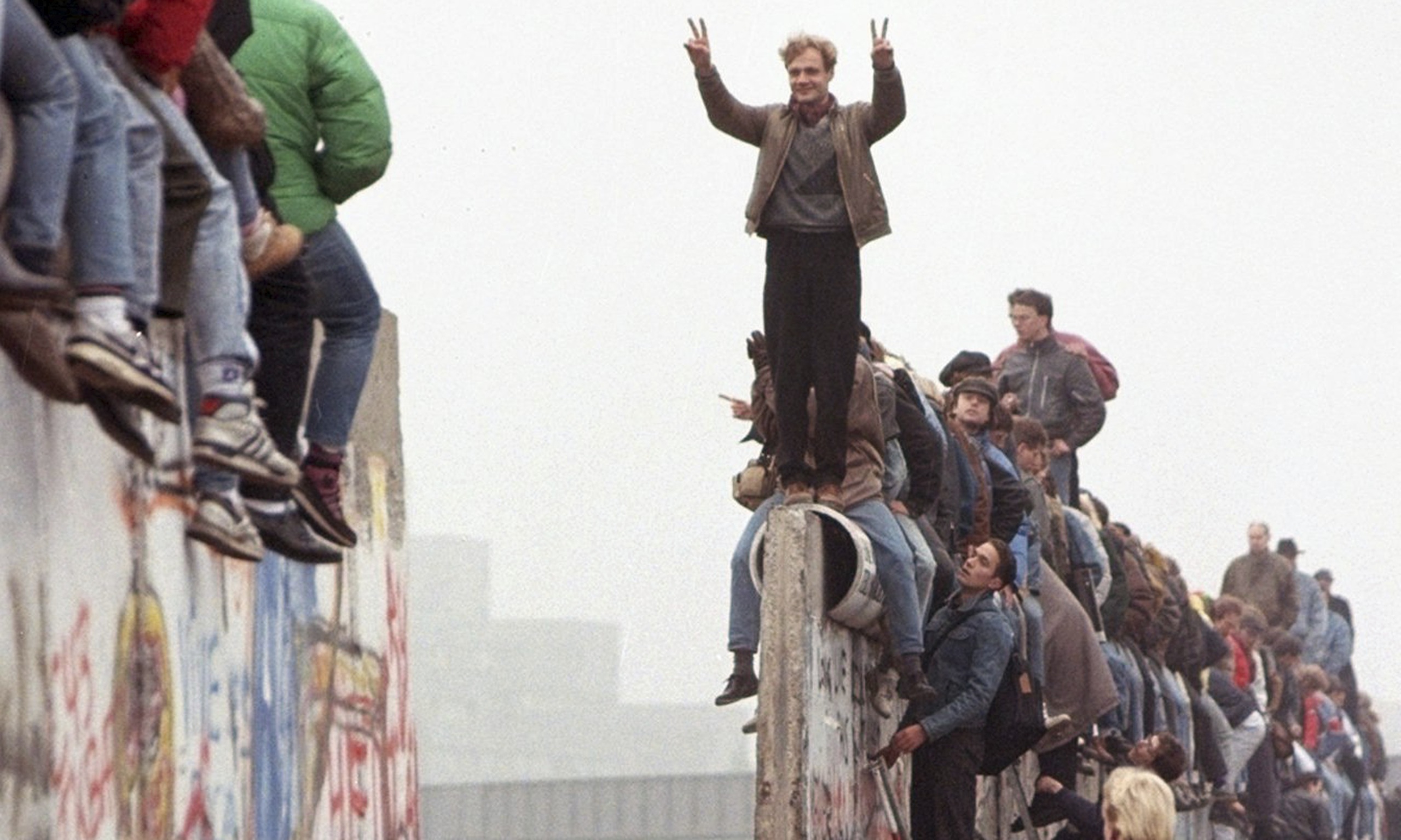 Divided Germany Appears As Year Of War And Wall Anniversaries Begins 
