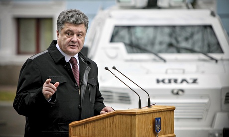 Petro Poroshenko, who became Ukraine president in May