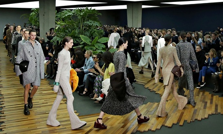Phoebe Philo's show for Céline at Paris fashion week.