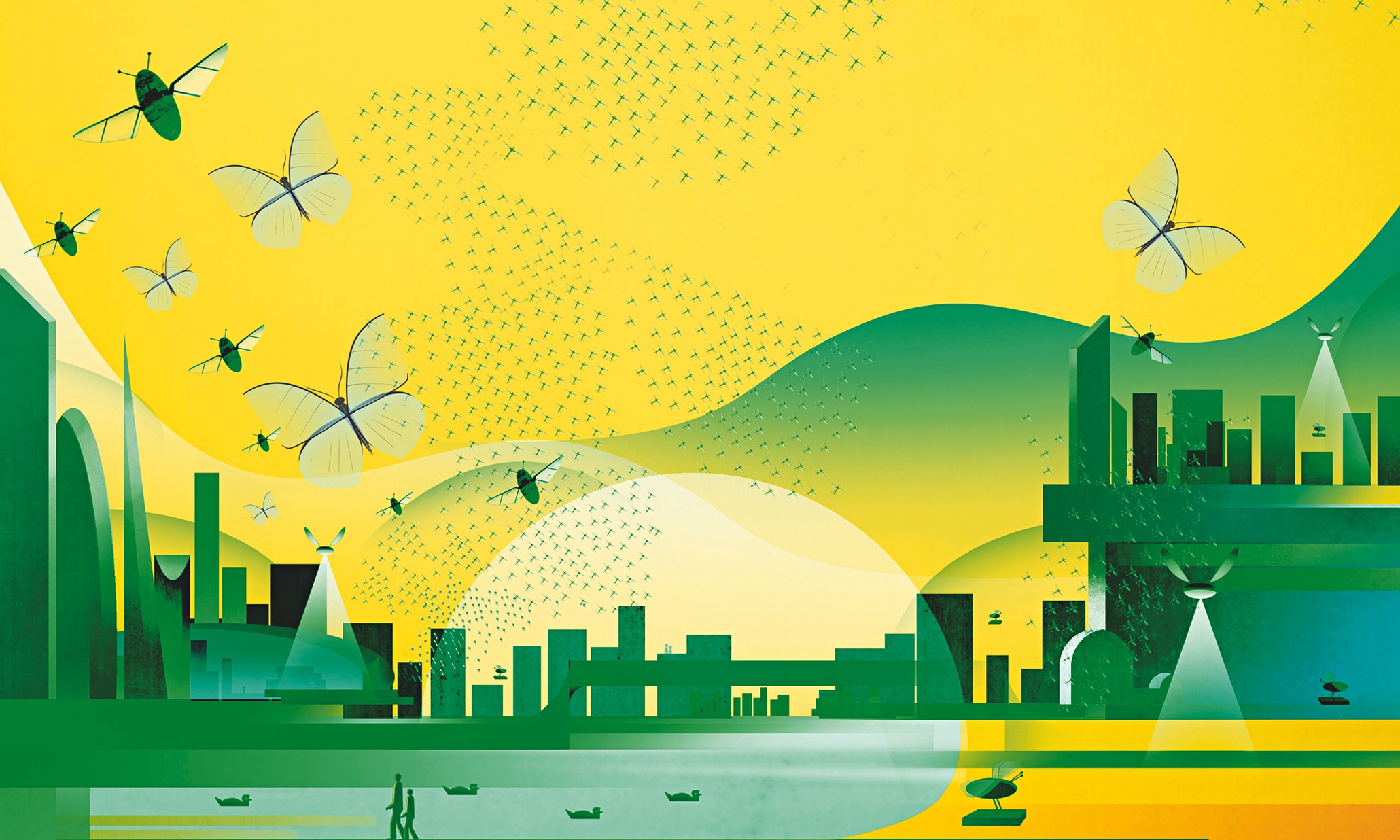 Battle of the drones: the little guys taking on the tech giants