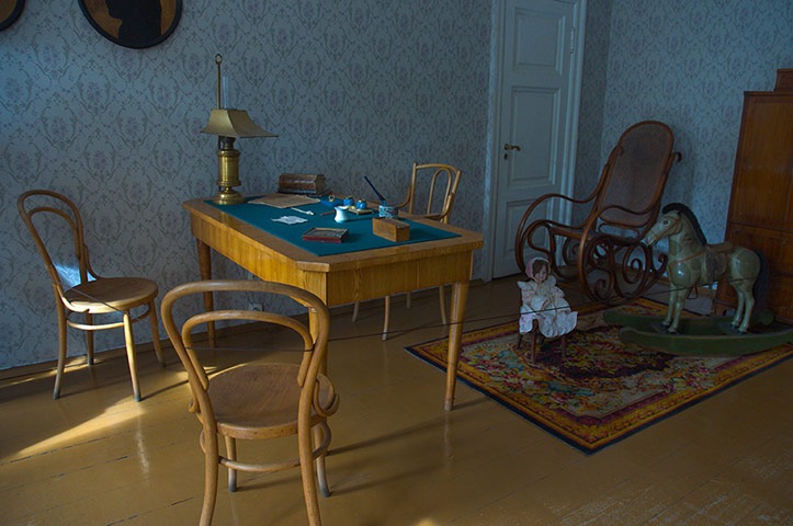St Petersburg museums: Children's room Dostoyevsky house and museum St Petersburg Russia