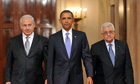 Obama, Netanyahu and Abbas