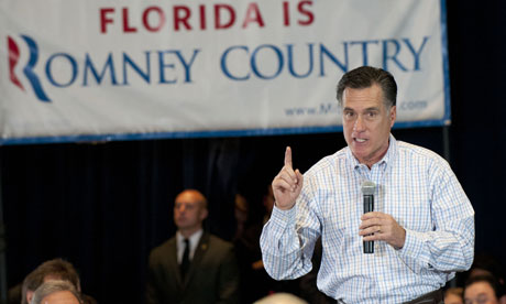 Mitt Romney in West Palm Beach, Florida