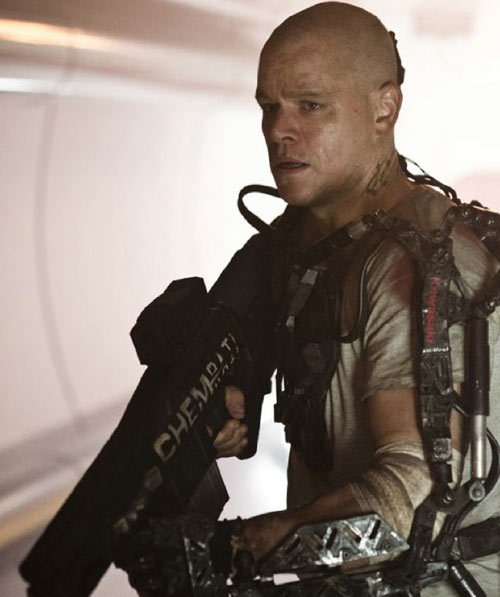 Matt Damon in Elysium