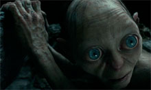A still of Gollum from Peter Jackson's The Hobbit: An Unexpected Journey