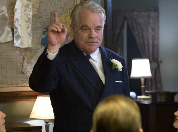 Philip Seymour Hoffman in The Master