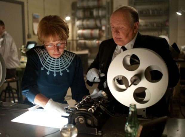 Helen Mirren and Anthony Hopkins in Hitchcock