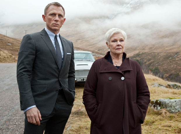 Daniel Craig and Judi Dench in Skyfall