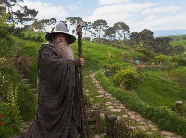Ian McKellen in The Hobbit: An Unexpected Journey