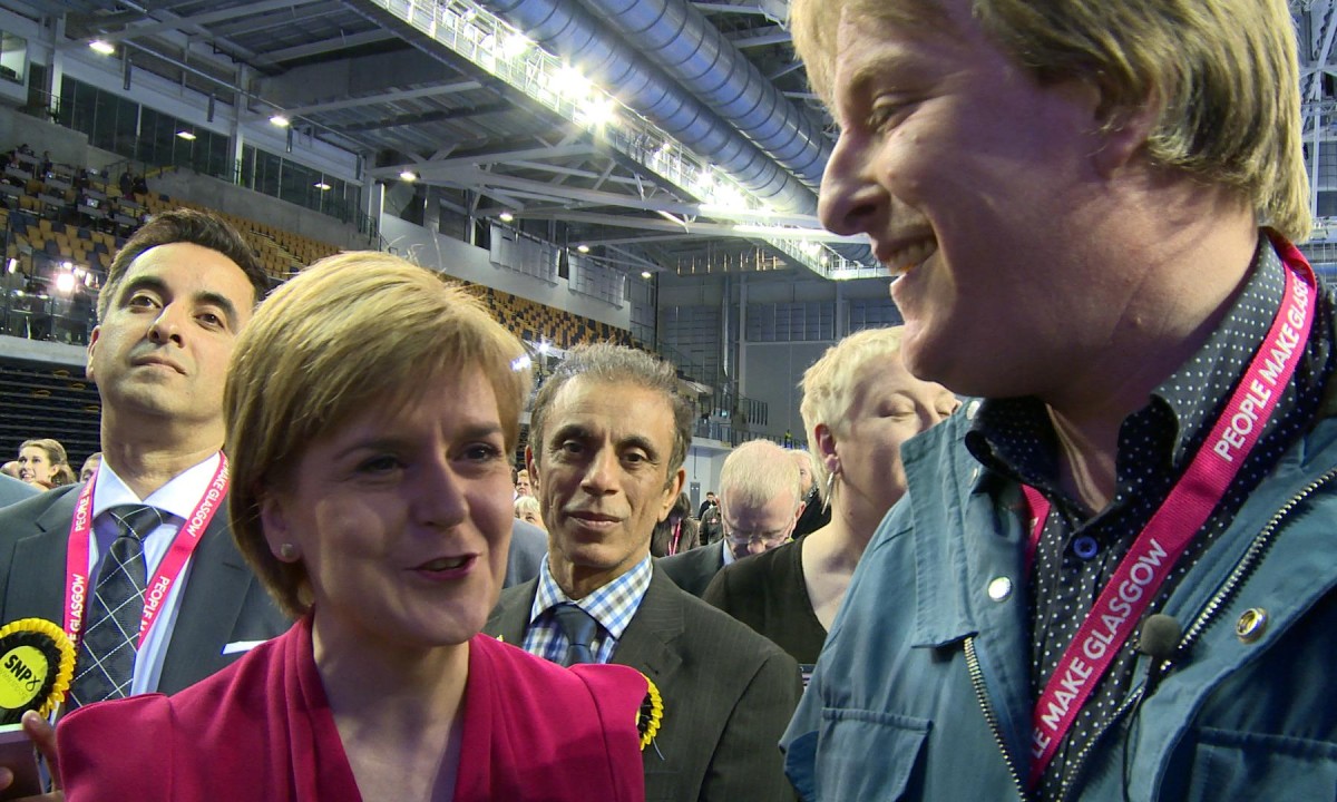 General election: charting the SNP's political earthquake in Scotland - video