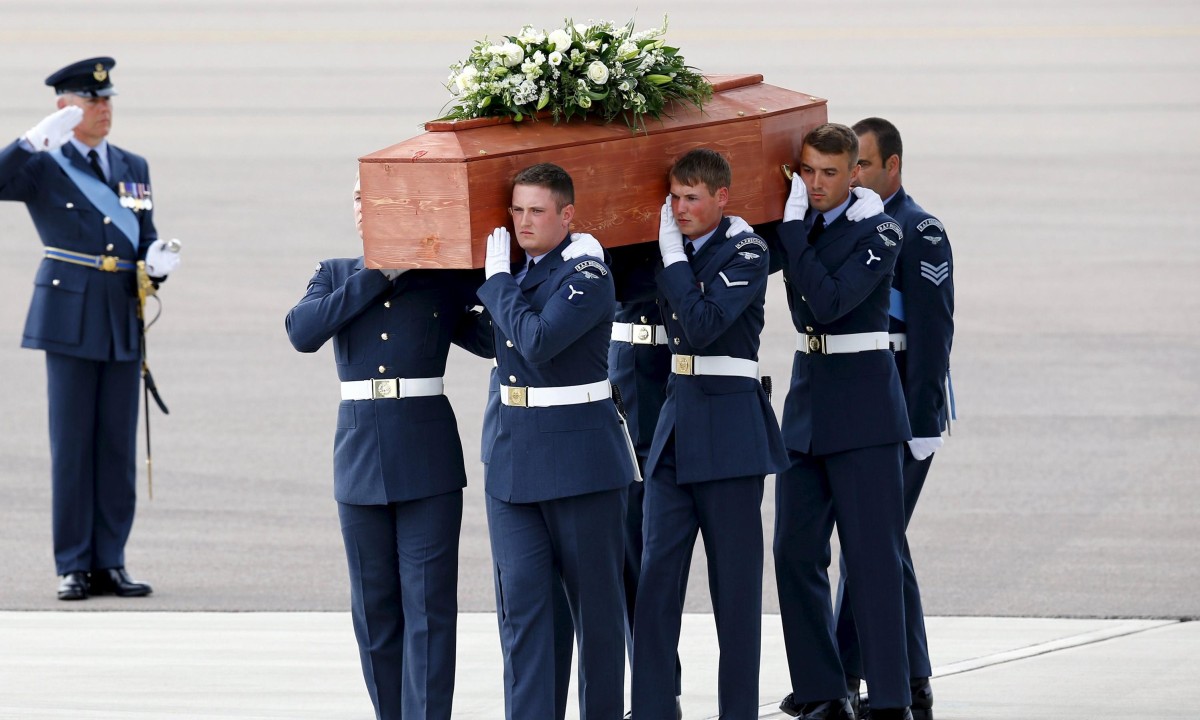 Tunisia attack: RAF flies more UK dead home – video