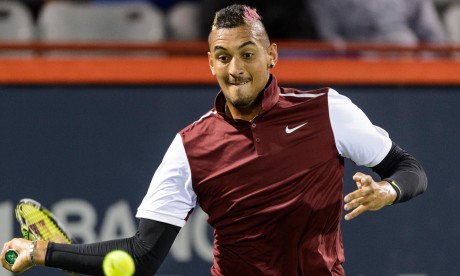 'Kokkinakis banged your girlfriend': Kyrgios taunts Wawrinka - video