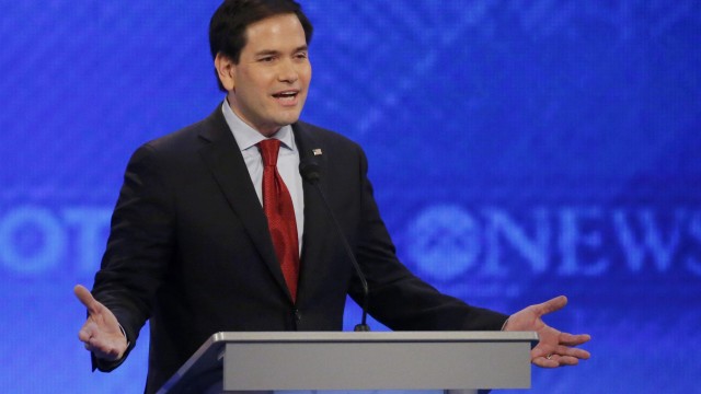 Marco Rubio mocked for 'robot' debate performance after repeating