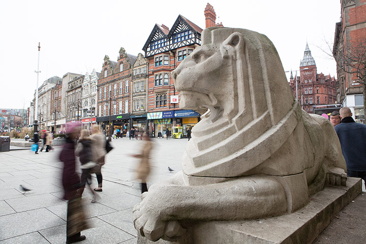 Think of England - Notts: Market Square