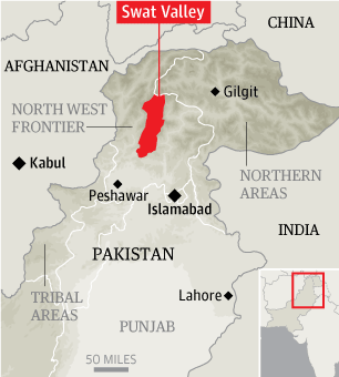 Pakistan region in grip of fear as Sufi Muhammad begins to implement