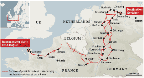 nuclear train route