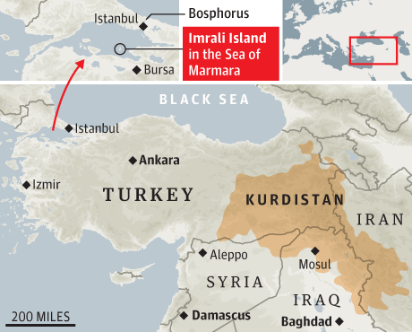 Kurdistan_Turkey_map