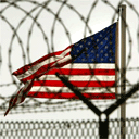 A flag at Camp Delta, Guantanamo Bay