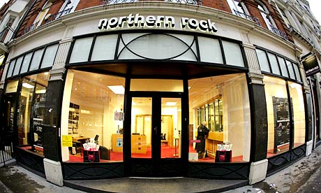 A Northern Rock bank branch in central London. It is understood nearly all the options to take over Northern Rock are likely to include redundancies