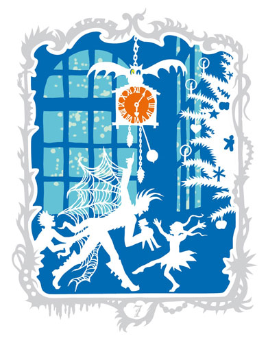 Gallery Pienkowski: Jan Pienkowski illustration from Nut Cracker