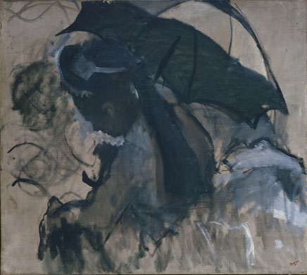 Gallery Writers/ Courtauld: Edgar Degas ‘Lady with a Parasol’, 1870-1872 