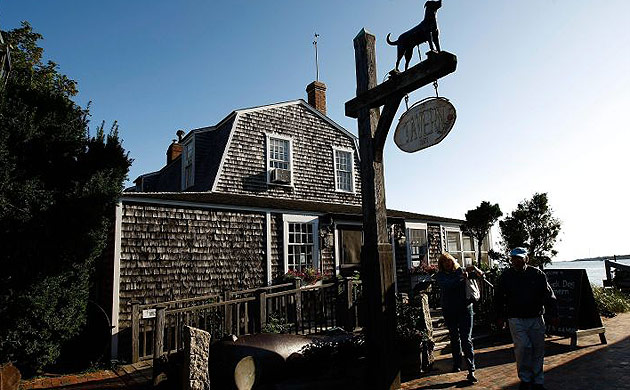 The Black Dog Tavern in Martha's Vineyard