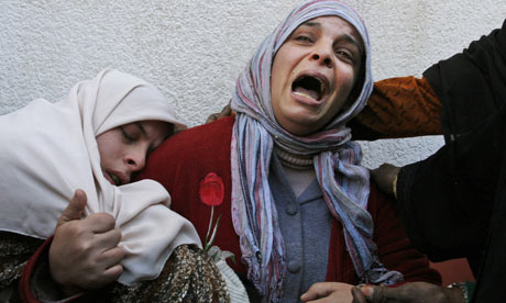 Women at Kamal Edwan hospital, in Beit Lahiya