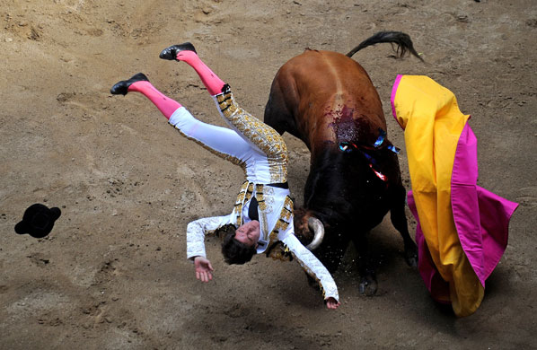 medellin, colombia: the spanish bullfighter antonio