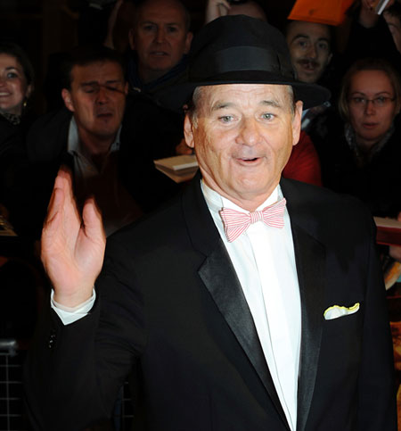 London film festival 1: London film festival opening Fantastic Mr Fox premiere: Bill Murray