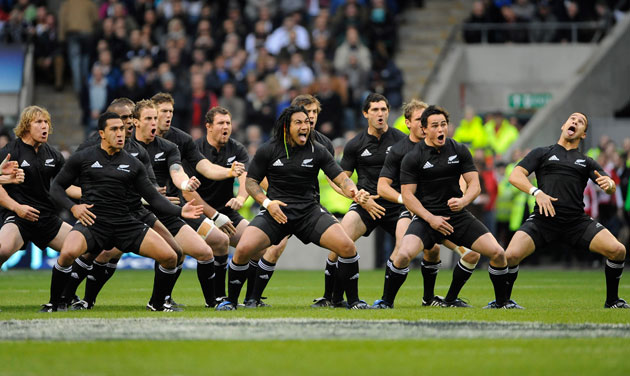 England v All Blacks: The All Blacks perform The Haka