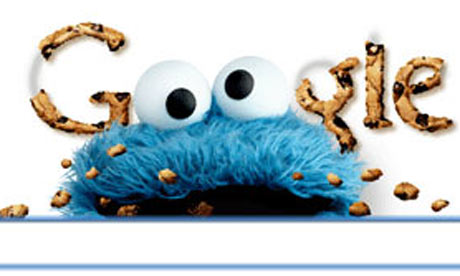 Cookie Monster Google doodle