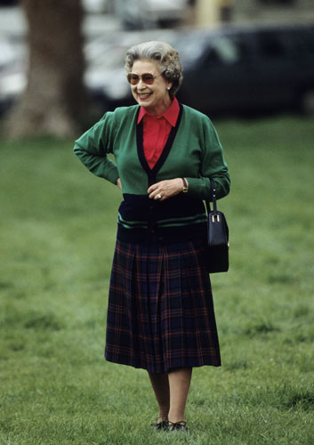 Queen Elizabeth II: 1991: Queen Elizabeth II at Windsor Horse Show