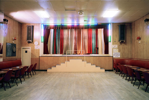 The New Lansdowne Club stage