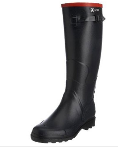 aigle lace up wellies
