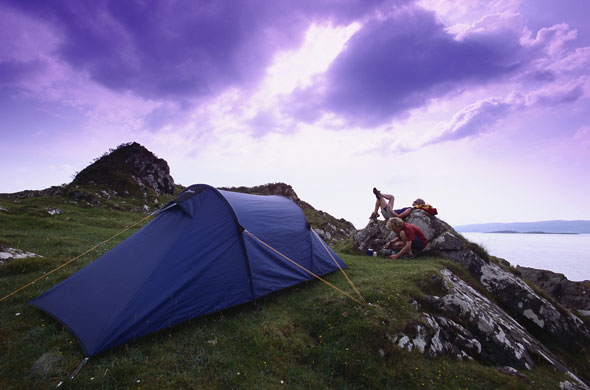 Decade destinations: Camping in Scotland