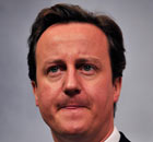 Conservative leader David Cameron