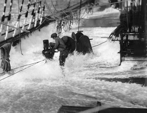 Alan Villiers: Rounding Cape Horn on the Parma by Alan Villiers