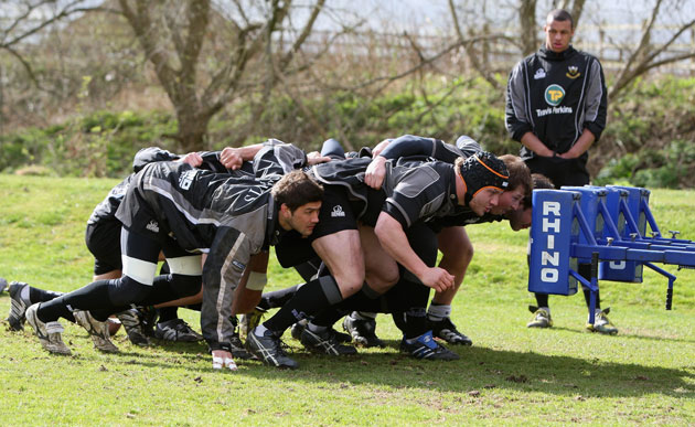 24sport: Northampton Saints Training Session