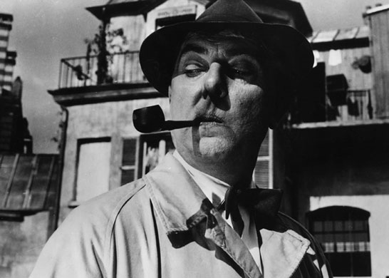 Smoking in the movies: Mon Oncle - Jacques Tati smoking